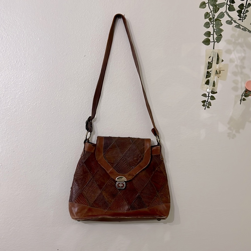 Justin Boots Genuine Lizard Handbag